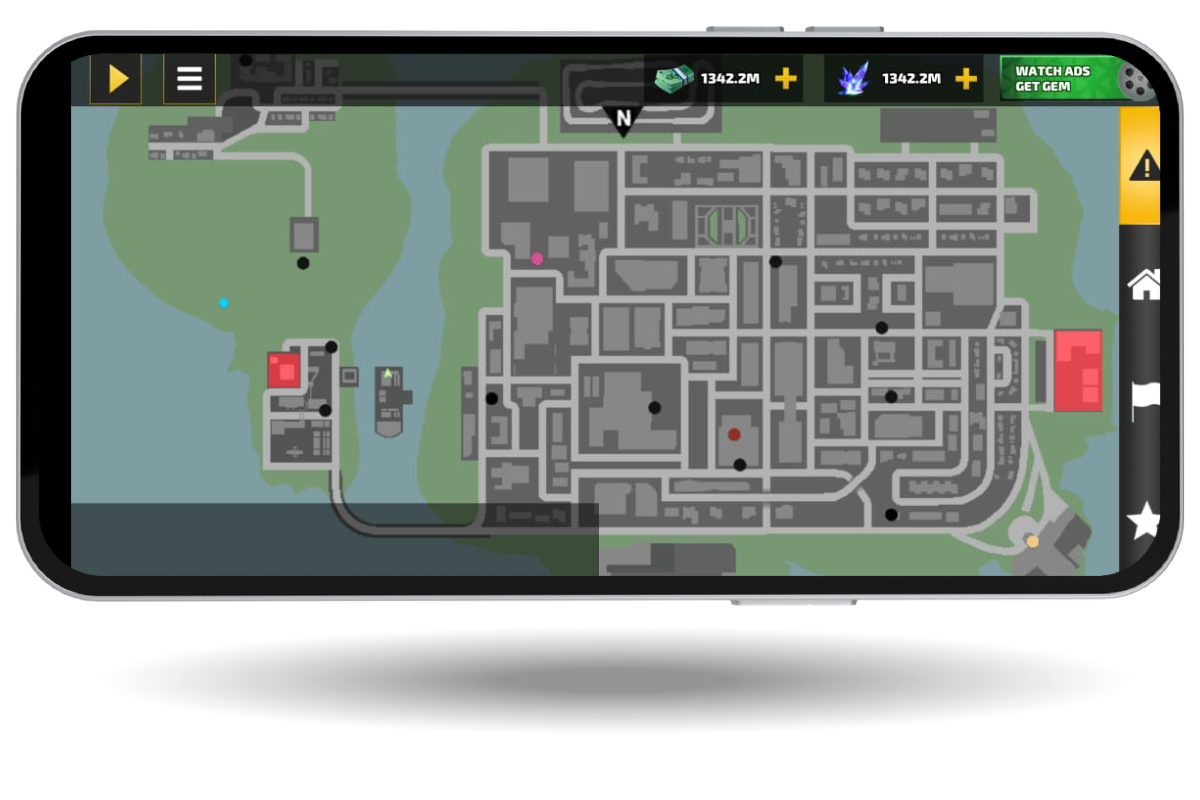 Home 7 Rope hero mod apk expanded city map 1