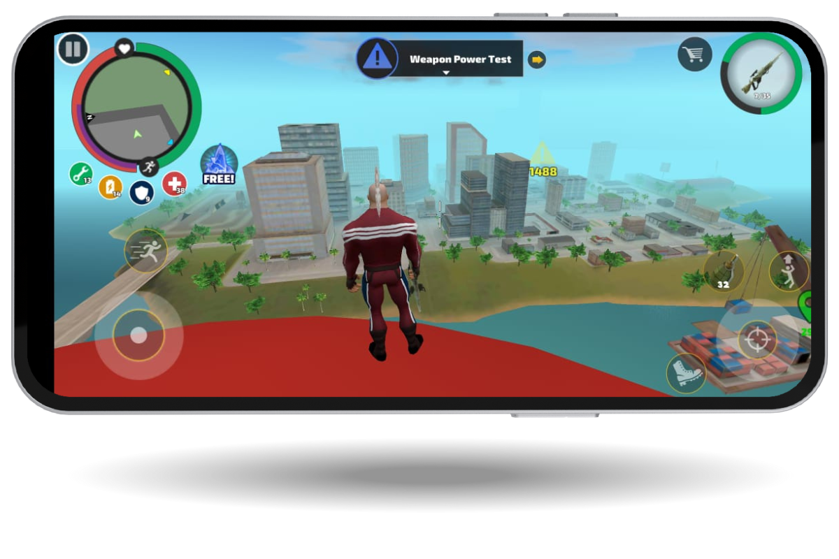 Home 2 rope hero mod apk difference between orignal and mod version