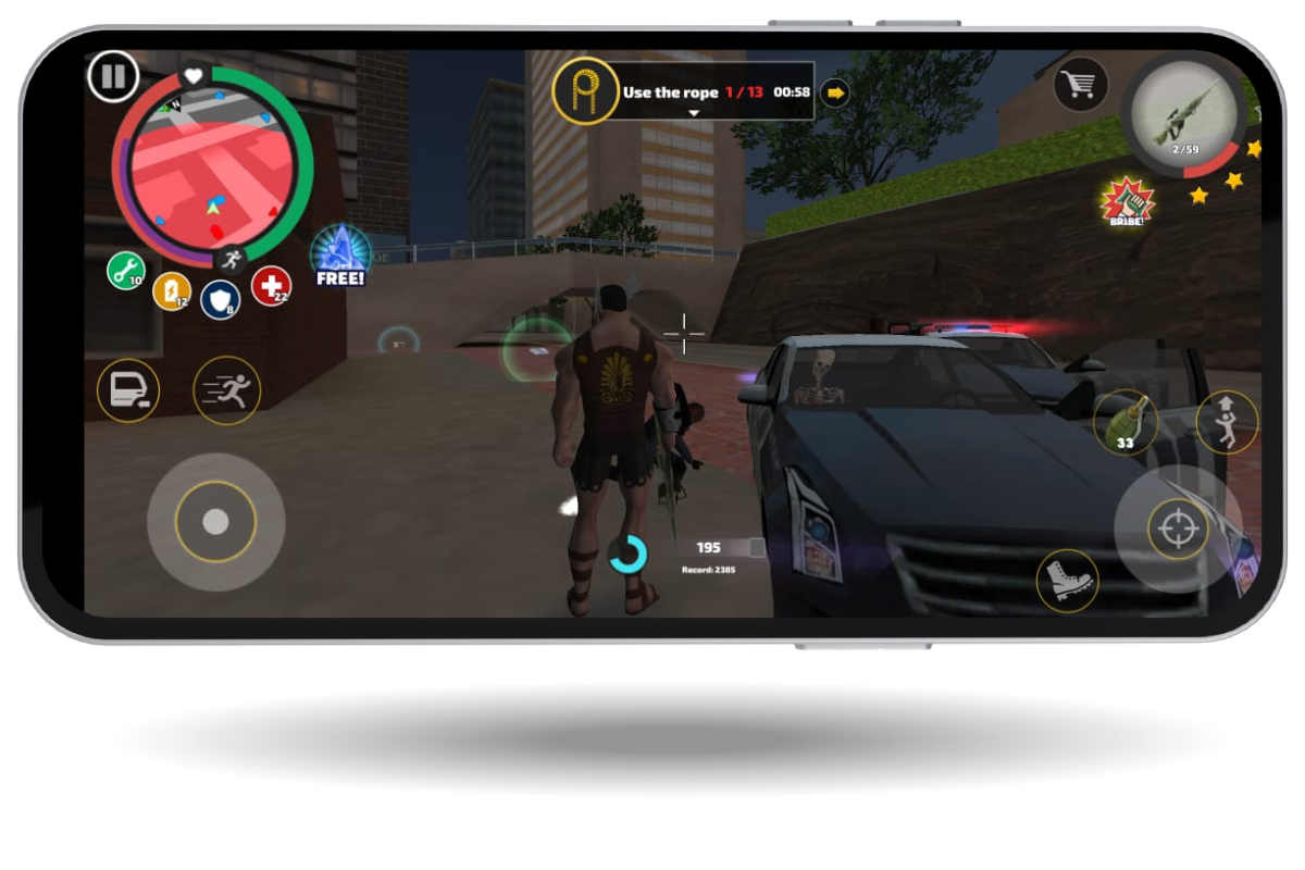Home 36 rope hero mod apk online challenges