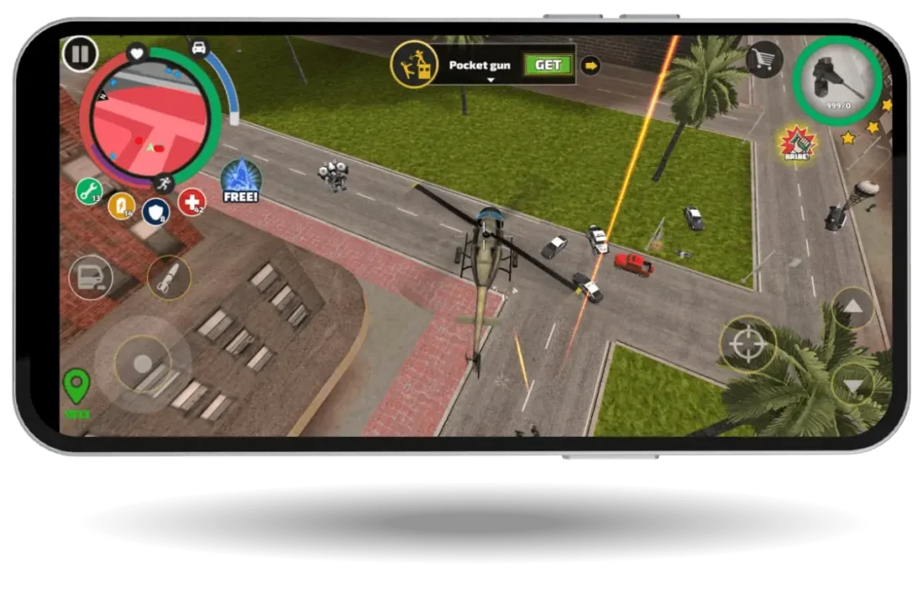 Home 8 rope hero mod apk vehicle combat scene